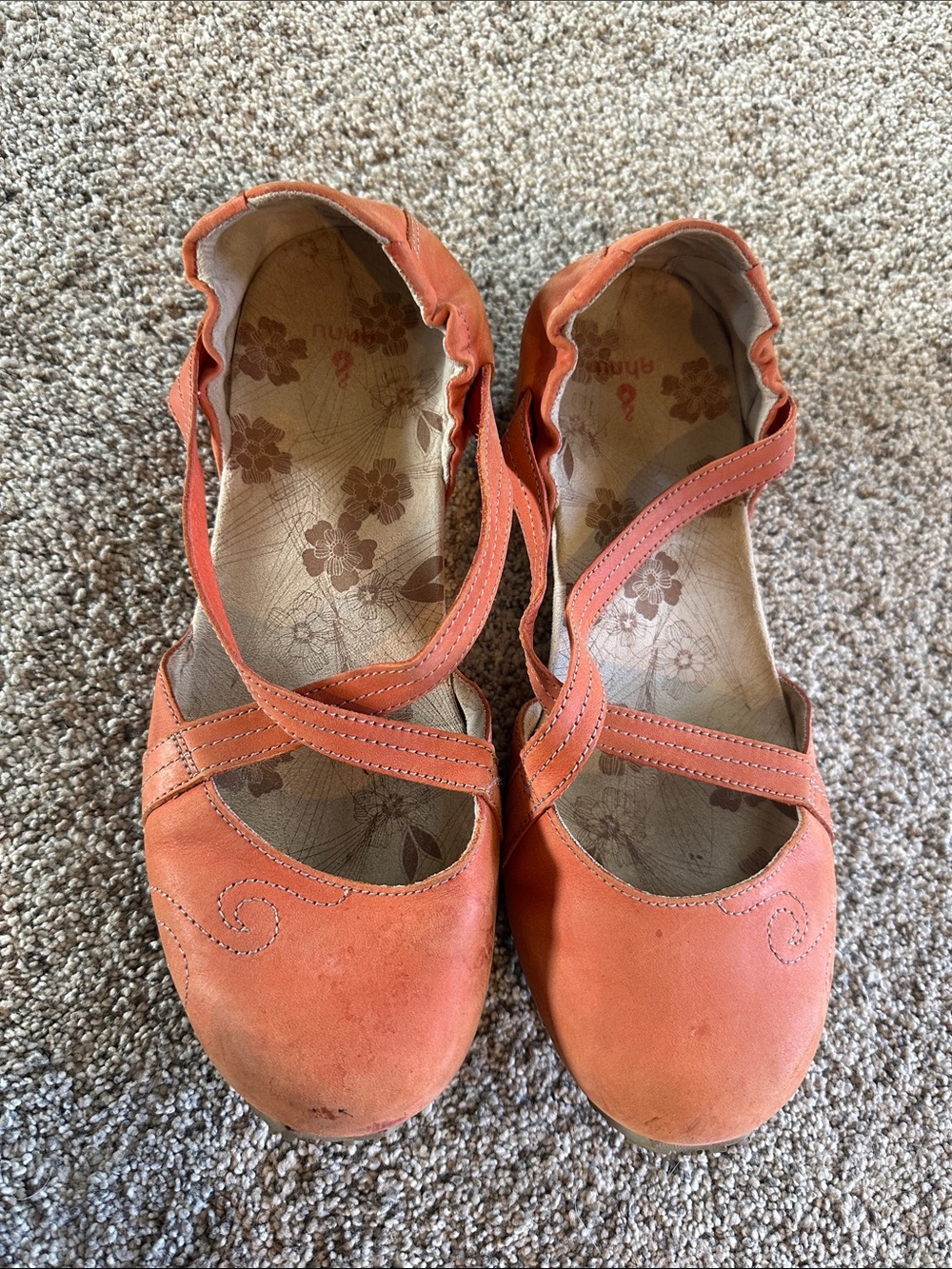 Ahnu Coral Cross-Strap Girls Dress Shoes